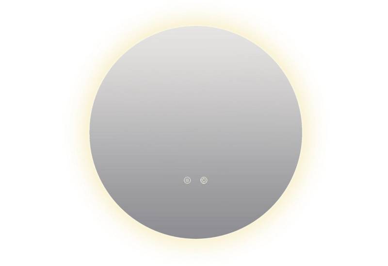 radelldar Badspiegel mit Beleuchtung LED Beschlagfrei, Badezimmer Spiegel Wandspiegel, 3 Lichtfarbe,Dimmbar, Bruchsicherheit, Speicherfunktion.,Montagefrei von radelldar