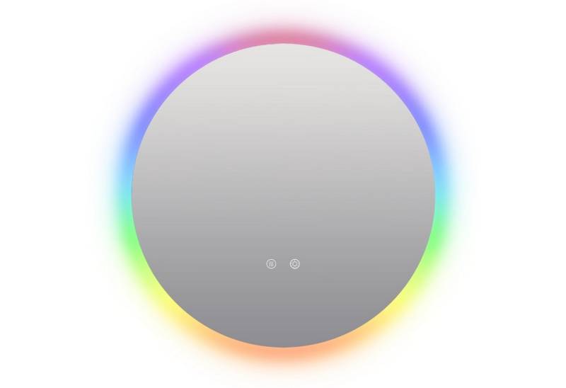 radelldar Badspiegel mit Beleuchtung LED Beschlagfrei, Badezimmer Spiegel Wandspiegel, 3 Lichtfarbe,Dimmbar, Bruchsicherheit, Speicherfunktion.,Montagefrei von radelldar
