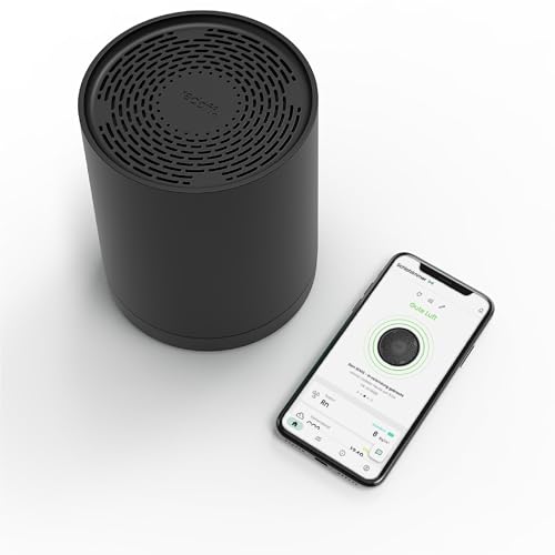 Radoff Sense *Black Limited Edition – Luftqualität Messgerät und Radon Messgerät mit CO2 Melder, VOC, PM, Alexa Kompatibel – Smart Home, WiFi-Temperatur-, Umgebungsluftfeuchtigkeits-, Luftdrucksensor Radoff Sense *Black Limited Edition – Luftqualität Messgerät und Radon Messgerät mit CO2 Melder, VOC, PM, Alexa Kompatibel – Smart Home, WiFi-Temperatur-, Umgebungsluftfeuchtigkeits-, Luftdrucksensor von radoff