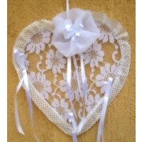 Traumfänger, Hängender Jäger Der Wahren Liebe, Textiler Wandbehang, Textile Boho Tapete, Geschenk Zum Valentinstag von radugafelt