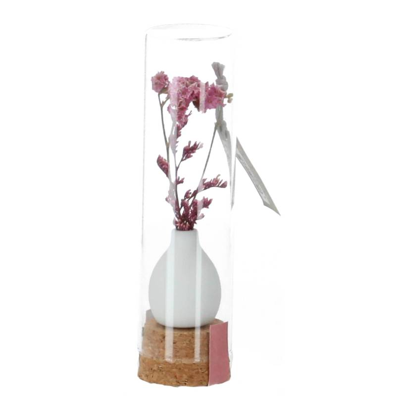 räder Giving Blumengruß Sträußchen Glas lila von räder GmbH