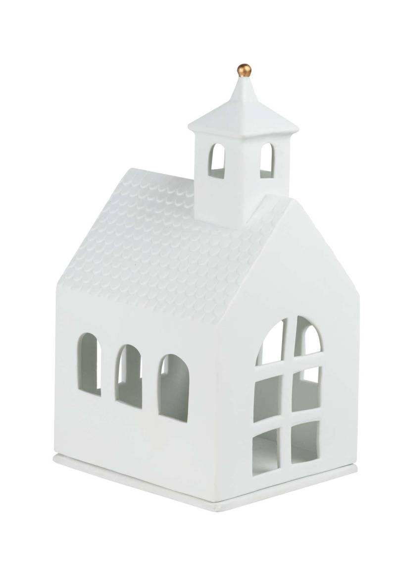 räder Lichthaus Kapelle groß Teelichthalter weiß von räder GmbH