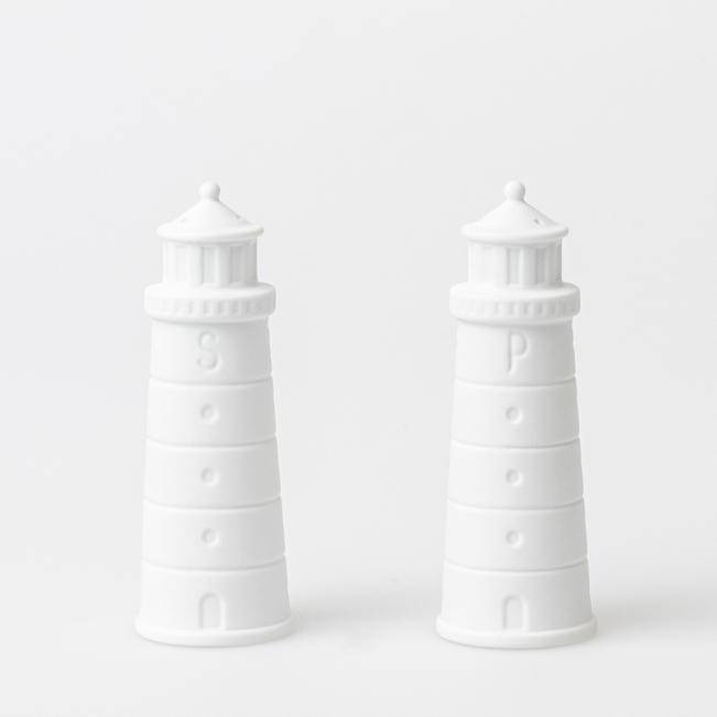 räder Salzstreuer Salz Pfeffer Meeresrauschen Leuchtturm von räder Design
