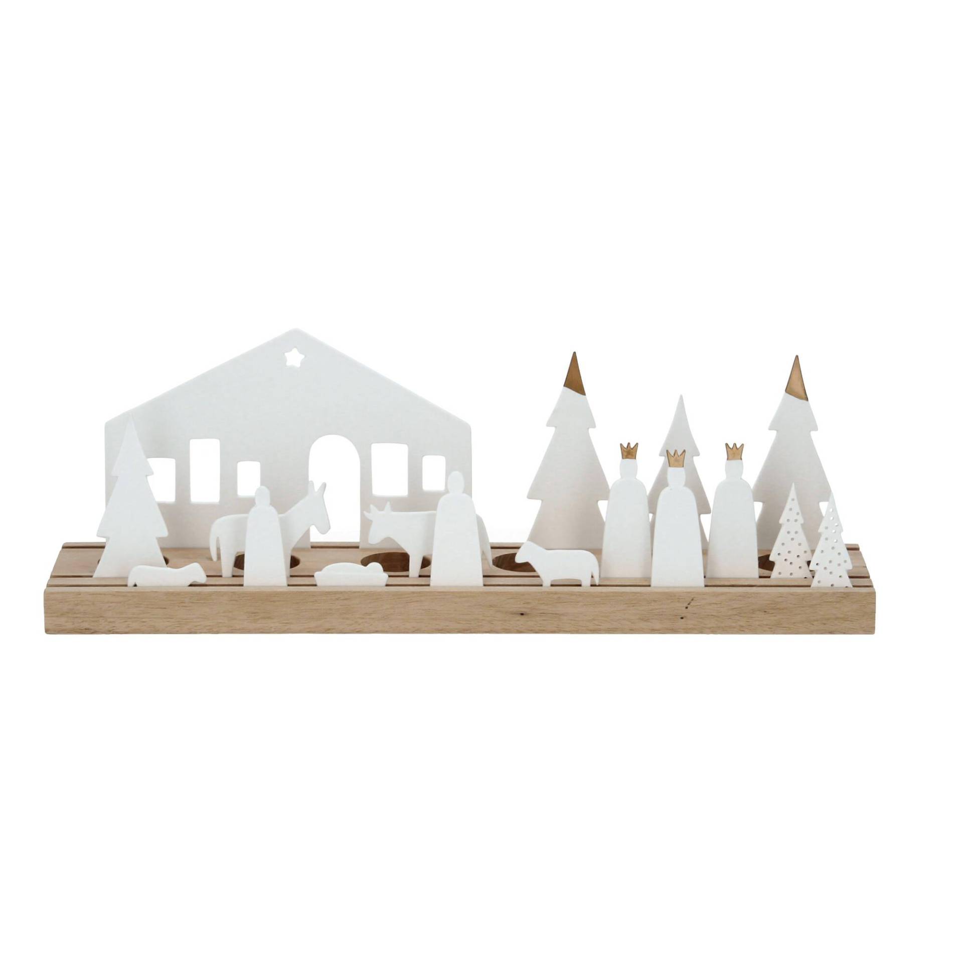 räder Living Xmas Lichtobjekt Krippe Teelichthalter räder Living Xmas Lichtobjekt Krippe Teelichthalter von räder GmbH