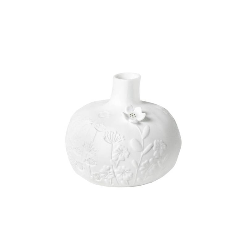 räder Vase Blumengarten Porzellan weiß 0017519 von räder GmbH