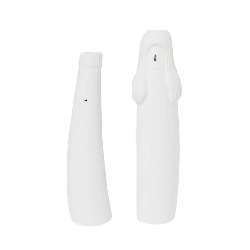 räder Vase Familienbande Vater & Mutter 2er Set weiß 0017537 von räder GmbH