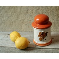 Vintage Armbee Keramik Honigglas - Made in Japan, Mid Century Honigglas, 1950Er Jahre, Kitsch. | Ss-B Vintage Armbee Keramik Honigglas - Made in Japan, Mid Century Honigglas, 1950Er Jahre, Kitsch. | Ss-B von raggedrustyvintage
