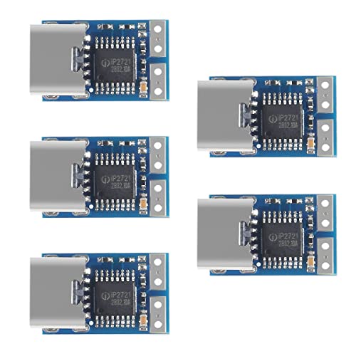 rahl 5PCS 004- Lock-Modul USB-C 20V DC Festspannung Trigger Modul 5A Typ-C Buchse Eingang für Notebook von rahl