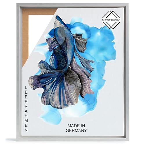 rahmengalerie24 Schattenfugenrahmen 40x40 cm alu für Leinwand Bilderrahmen Keilrahmen für Leinwände aus Holz MDF rahmengalerie24 Schattenfugenrahmen 40x40 cm alu für Leinwand Bilderrahmen Keilrahmen für Leinwände aus Holz MDF von rahmengalerie24