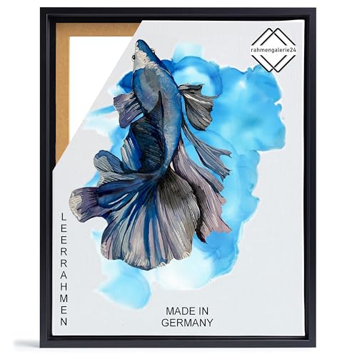 rahmengalerie24 Schattenfugenrahmen 70x70 cm schwarz matt für Leinwand Bilderrahmen Keilrahmen für Leinwände aus Holz MDF rahmengalerie24 Schattenfugenrahmen 70x70 cm schwarz matt für Leinwand Bilderrahmen Keilrahmen für Leinwände aus Holz MDF von rahmengalerie24