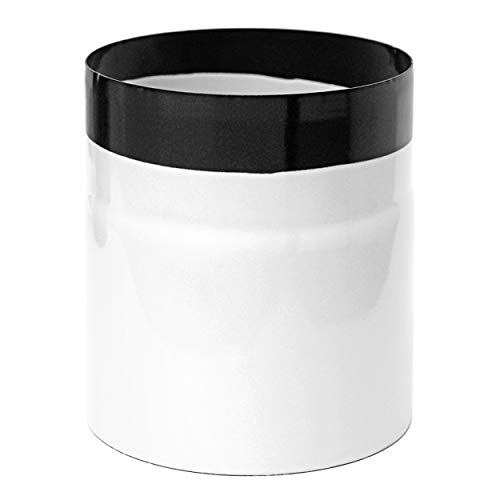 raik Rauchrohr/Ofenrohr Durchmesser 120 mm Länge 150 mm Emaille Weiß ESH005-120-w von raik