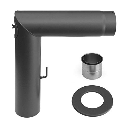 raik Rauchrohr/Ofenrohr-Set 130 mm Durchmesser inkl. Rohrbogen 90° 2-teilig Wandrosette Doppelwandfutter Zugregulierung Gussgrau SH058-130-gg raik Rauchrohr/Ofenrohr-Set 130 mm Durchmesser inkl. Rohrbogen 90° 2-teilig Wandrosette Doppelwandfutter Zugregulierung Gussgrau SH058-130-gg von raik