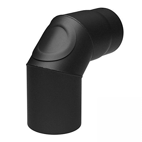 raik SH020-150-sw Raik Rauchrohrbogen/Ofenrohr 150mm - 90° mit Reinigungsöffnung schwarz raik SH020-150-sw Raik Rauchrohrbogen/Ofenrohr 150mm - 90° mit Reinigungsöffnung schwarz von raik