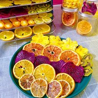 Jede Packung Früchtetee Wird Mit Kandiszucker Geliefert ~ Sie Mögen Den Grad Von Süß Bis Sauer. Grapefruit-Scheiben. Zitronenscheiben von rainiespaint