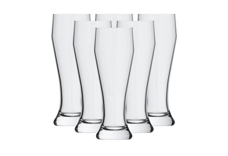 rastal Bierglas Ranft Weizenbiergläser 0,5 l 6er Set, Glas von rastal