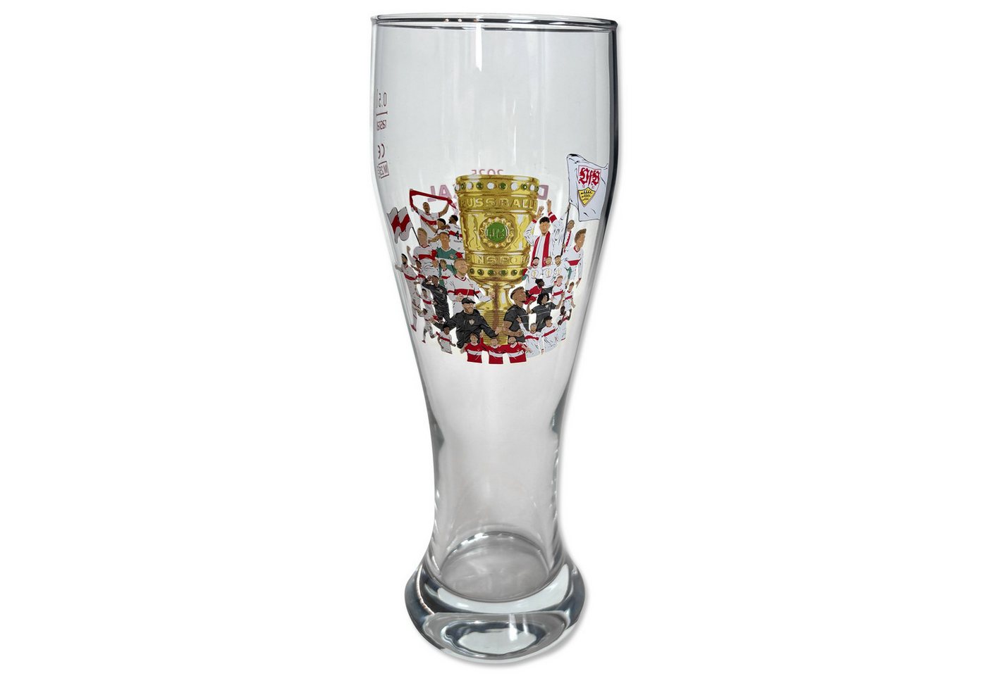rastal Bierglas VfB Stuttgart Weizenbierglas 2er Set – DFB-Pokalsieger 2025, Glas rastal Bierglas VfB Stuttgart Weizenbierglas 2er Set – DFB-Pokalsieger 2025, Glas von rastal