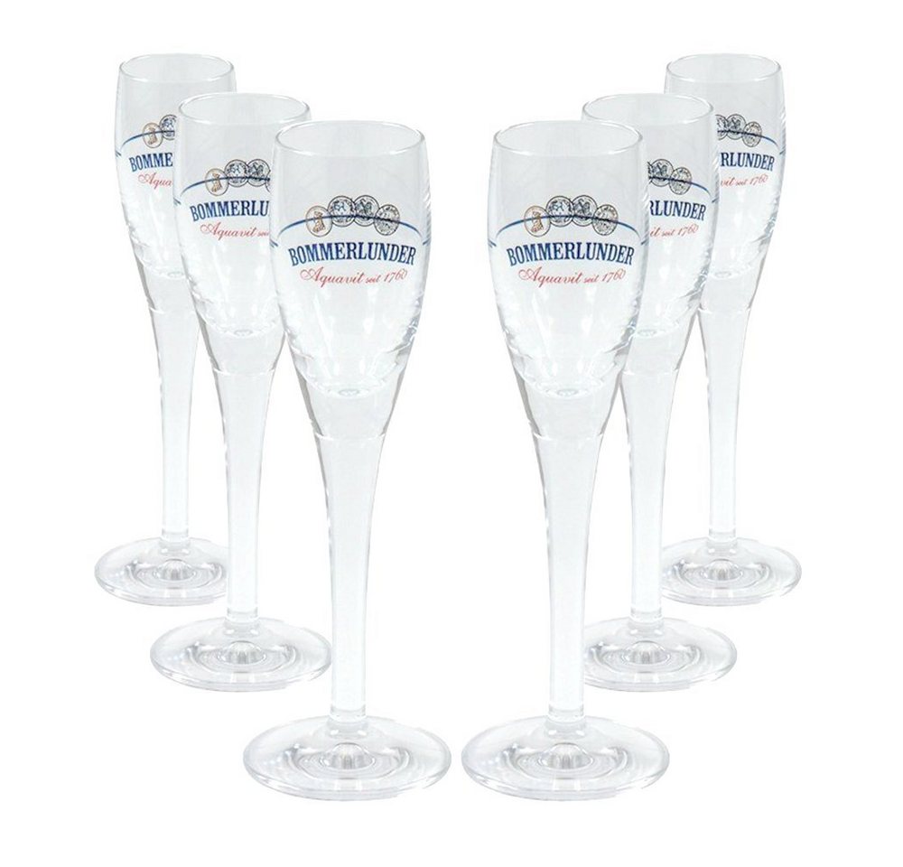 rastal Schnapsglas Bommerlunder Aquavit Gläser Set 6x0,02l Schnapsgläser von rastal