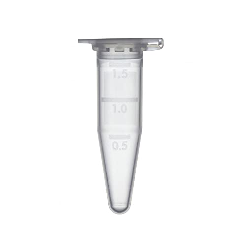 Ratiolab Polypropylen Reaktionsgefäße mit Deckel, Natur, 1.5 ml Kapazität, 1000 Stück von Ratiolab