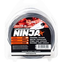 Ninja Nylonfaden 2,7 mm 15 m Trimmerfaden rund Mähfaden von ratioparts