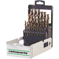 Ratioparts Bohrer Set HSS-Cobalt Metallbohrer-Set von ratioparts