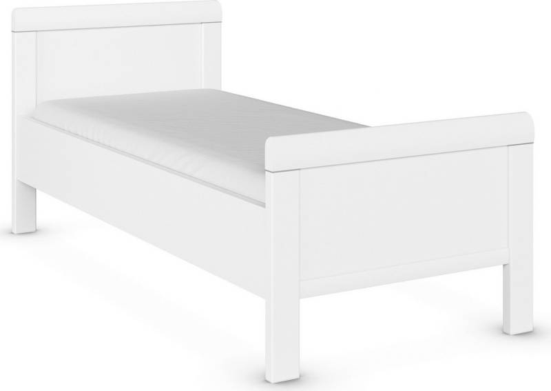 rauch Bett Bett Einzelbett Stollenbett EVELYN, in Komforthöhe aus Holzwerkstoff in elegantem Stil MADE IN GERMANY von rauch