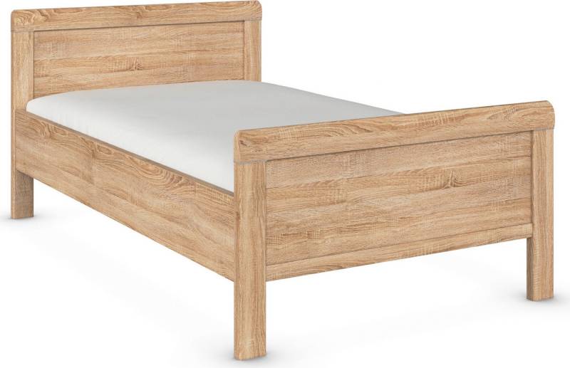 rauch Bett Bett Einzelbett Stollenbett EVELYN, in Komforthöhe aus Holzwerkstoff in elegantem Stil MADE IN GERMANY von rauch