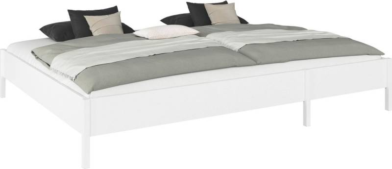 rauch Bett Familienbett XXL Familiengröße Ehebett Doppelbett Co-Sleeping MARE (flexible Umbaumöglichkeit in Einzelbetten), 240x200 cm und 270x200 cm - mit oder ohne Kopfteil MADE IN GERMANY von rauch