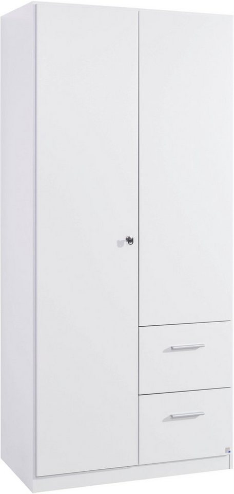 rauch Drehtürenschrank Buchholz (mit Schloss, in Breite 90, 135 und 180 cm) viel Stauraum, durchgehende Tür abschließbar MADE IN GERMANY von rauch