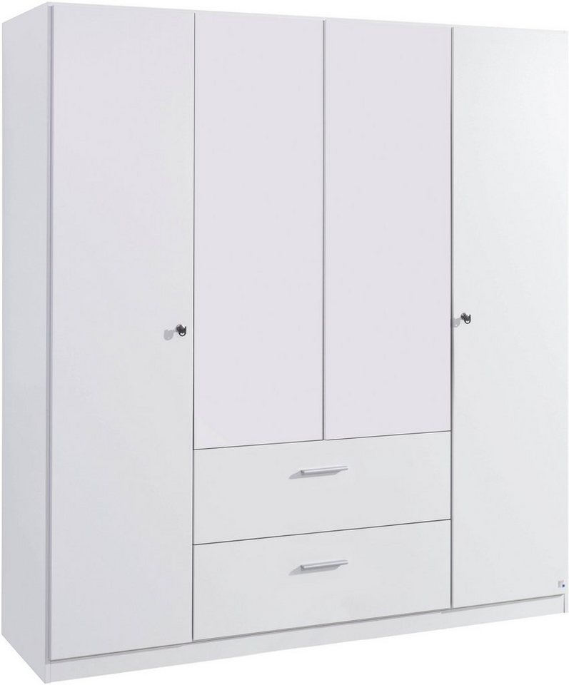 rauch Drehtürenschrank Buchholz (mit Schloss, in Breite 90, 135 und 180 cm) viel Stauraum, durchgehende Tür abschließbar MADE IN GERMANY von rauch