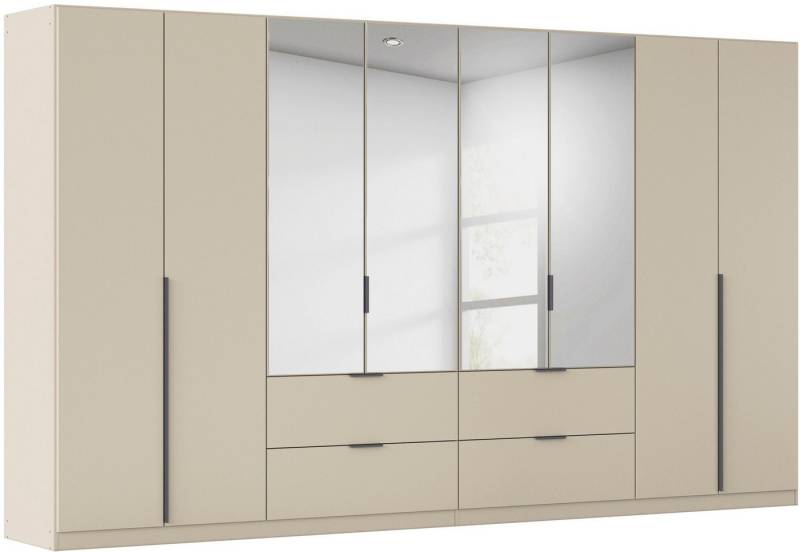 rauch Drehtürenschrank Kleiderschrank Schrank Garderobe AGORDO mit Dekor- oder Hochglanzfront (in zwei Griff-Farben, Breiten 91-360 cm) mit Außenschubkästen, in 7 Breiten und 2 Höhen MADE IN GERMANY von rauch