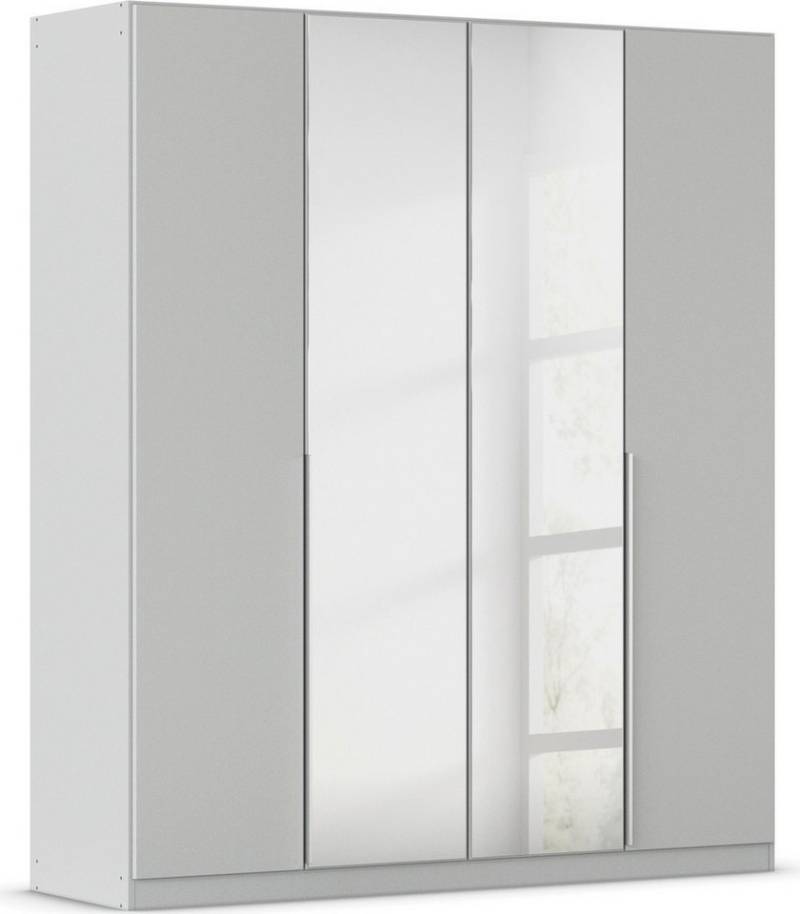 rauch Drehtürenschrank Kleiderschrank Schrank Garderobe AGORDO mit Dekor- oder Hochglanzfront (in zwei Griff-Farben) durchdachte Innenausstattung, in 6 Breiten und 2 Höhen MADE IN GERMANY von rauch