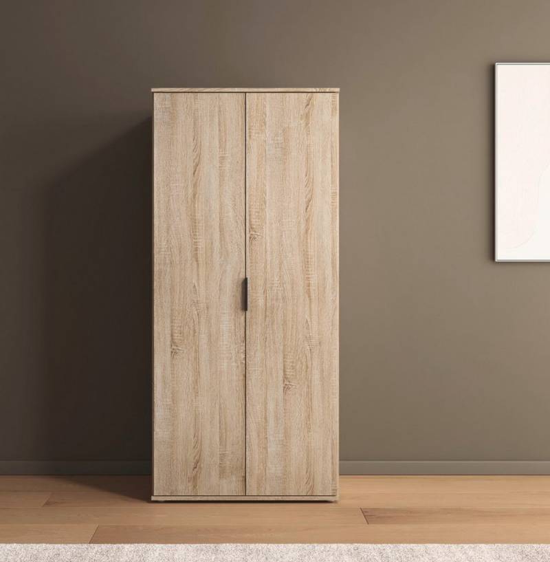 rauch Drehtürenschrank Kleiderschrank Schrank Garderobe Wäscheschrank ESSEA 2-türig Breite 85 cm in schlichtem Design mit modernem Griff MADE IN GERMANY von rauch