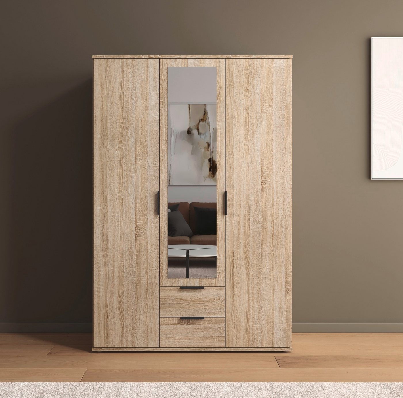 rauch Drehtürenschrank Kleiderschrank Schrank Garderobe Wäscheschrank ESSEA in 2 Breiten mit Spiegel und 2 Schubladen, moderne Griffe MADE IN GERMANY rauch Drehtürenschrank Kleiderschrank Schrank Garderobe Wäscheschrank ESSEA in 2 Breiten mit Spiegel und 2 Schubladen, moderne Griffe MADE IN GERMANY von rauch