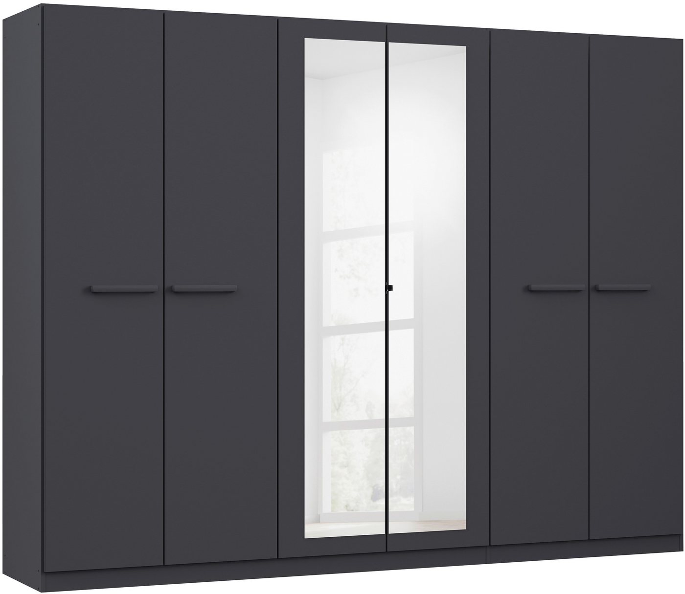 rauch Drehtürenschrank Kleiderschrank Schrank Garderobe Garderobenschrank Stauraumwunder MODI optional mit Spiegel MADE IN GERMANY von rauch