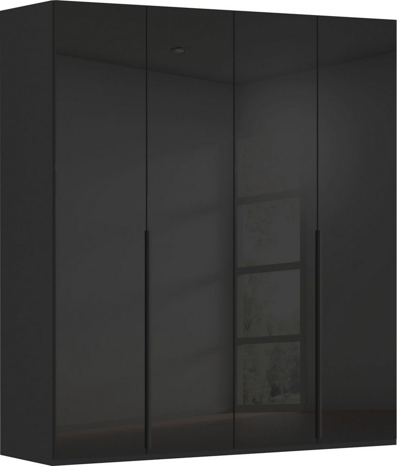 rauch Drehtürenschrank Kleiderschrank Schrank Garderobe Wäscheschrank BESTSELLER MONTCLAR (3 Ausstattungen BASIC/CLASSIC/PREMIUM, Breiten 201/251/301/350/400 cm) Front in Glas/Hochglanz/Dekor/Grauspiegel in 5 Breiten MADE IN GERMANY von rauch