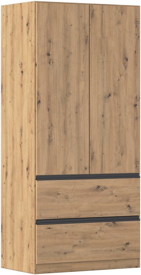rauch Drehtürenschrank Kleiderschrank Schrank Garderobe Wäscheschrank COSTA in 3 Breiten viel Platz, grifflose Front und Push-to-Open Funktion MADE IN GERMANY rauch Drehtürenschrank Kleiderschrank Schrank Garderobe Wäscheschrank COSTA in 3 Breiten viel Platz, grifflose Front und Push-to-Open Funktion MADE IN GERMANY von rauch