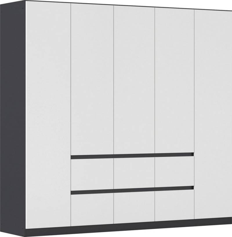 rauch Drehtürenschrank Kleiderschrank Schrank Garderobe Garderobenschrank MAINZ grifflose Front, Außentüren mit Push-to-Open Funktion MADE IN GERMANY von rauch