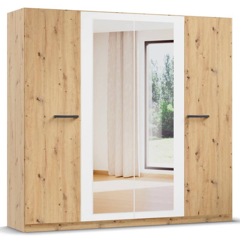 rauch Drehtürenschrank Kleiderschrank Schrank Garderobe Garderobenschrank Stauraumwunder MODI optional mit Spiegel MADE IN GERMANY von rauch