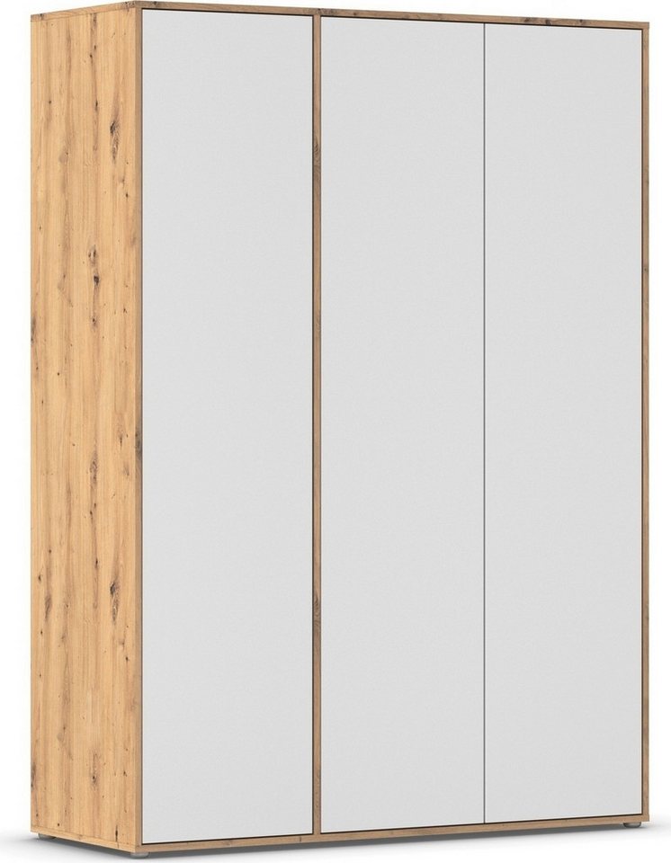rauch Drehtürenschrank Kleiderschrank Schrank Garderobe Wäscheschrank NABILA viel Stauraum (in 3 verschiedenen Ausstattungen BASIC/CLASSIC/PREMIUM) in 2 Breiten mit Push-to-Open Funktion TOPSELLER MADE IN GERMANY von rauch
