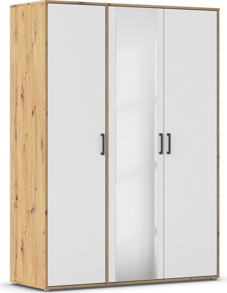rauch Drehtürenschrank Kleiderschrank Schrank Garderobe Wäscheschrank VOYAGER (in 3 verschiedenen Ausstattungen BASIC/CLASSIC/PREMIUM) mit modernen Griffen in Graumetallic und Spiegel rauch Drehtürenschrank Kleiderschrank Schrank Garderobe Wäscheschrank VOYAGER (in 3 verschiedenen Ausstattungen BASIC/CLASSIC/PREMIUM) mit modernen Griffen in Graumetallic und Spiegel von rauch