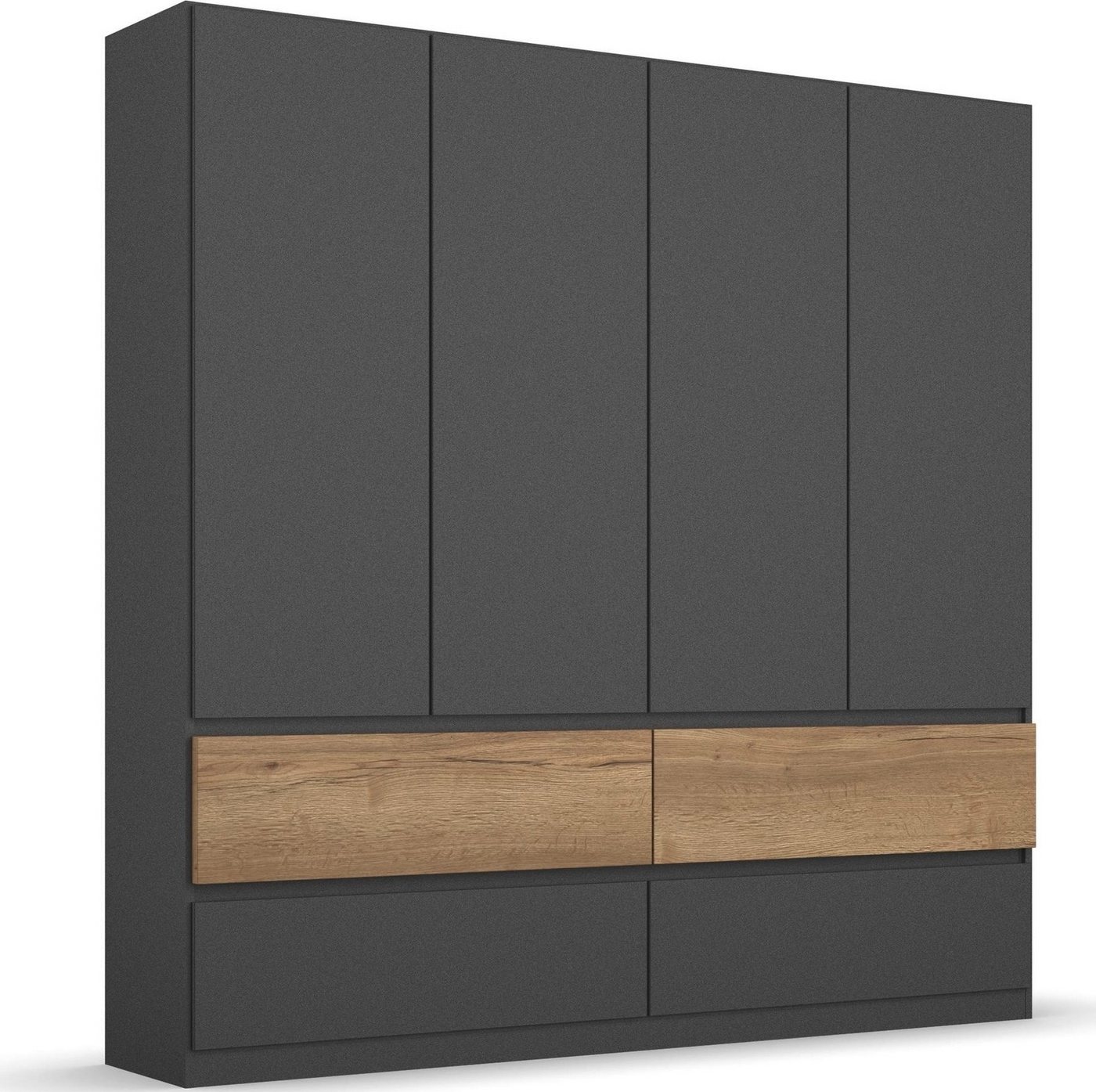 rauch Drehtürenschrank Winnipeg grifflose Front, Schubkästen m. Griffmulde, auch mit Beleuchtung rauch Drehtürenschrank Winnipeg grifflose Front, Schubkästen m. Griffmulde, auch mit Beleuchtung von rauch