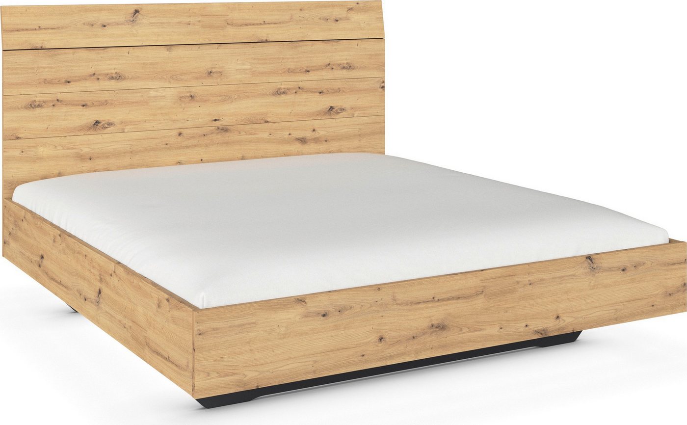 rauch Futonbett Bett Doppelbett Holzbett AGORDO, mit hohem Kopfteil von rauch
