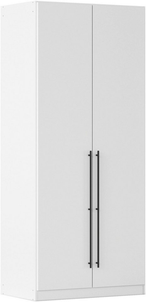 rauch Kleiderschrank Drehtürenschrank Schrank Garderobe Wäscheschrank Schlafzimmer AVOLA (in 3 verschiedenen Ausstattungen BASIC/CLASSIC/PREMIUM) mit hochwertigen Stangengriffen in Schwarz aus Metall MADE IN GERMANY von rauch