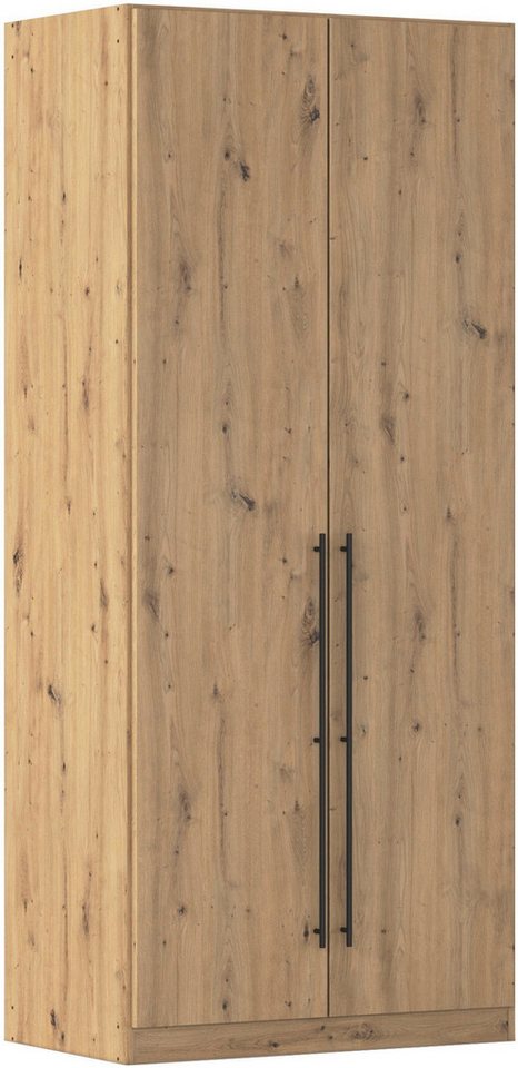 rauch Kleiderschrank Drehtürenschrank Schrank Garderobe Wäscheschrank Schlafzimmer AVOLA (in 3 verschiedenen Ausstattungen BASIC/CLASSIC/PREMIUM) mit hochwertigen Stangengriffen in Schwarz aus Metall MADE IN GERMANY von rauch