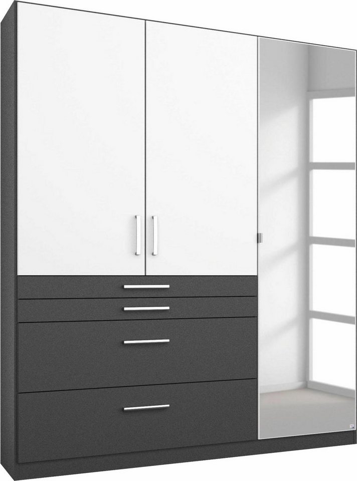 rauch Kleiderschrank Harburg mit Spiegel von rauch