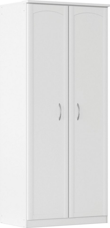 rauch Kleiderschrank Schrank Garderobe Garderobenschrank Putzschrank Wäscheschrank TORRENT (Breiten 91/136/181 cm, Höhe 210 cm) optional Außenschubladen und Spiegel, viel Stauraum MADE IN GERMANY von rauch