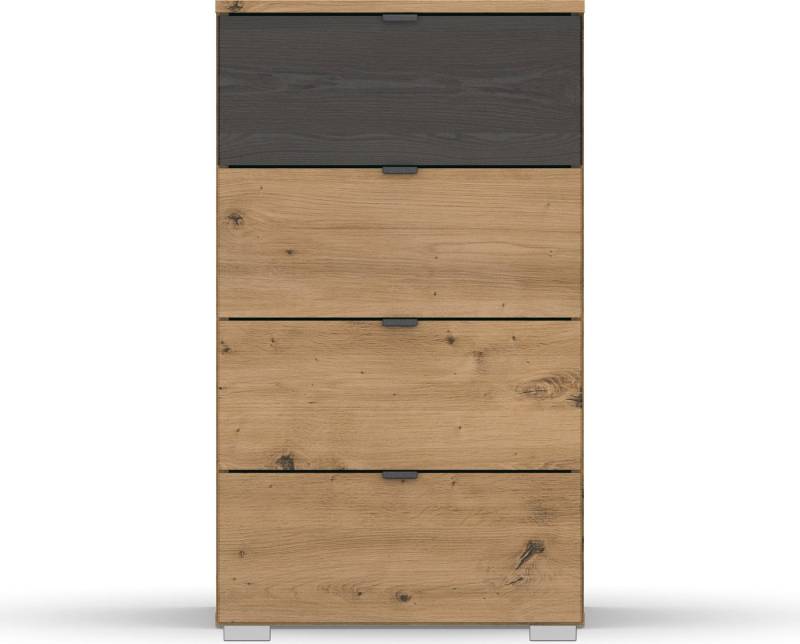 rauch Kommode Apollon, mit 4 Schubladen, 1 Schublade in Absetzung Black oak von rauch