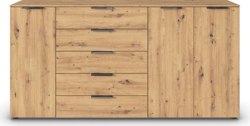 rauch Schubkastenkommode Kommode Türkommode Sideboard Kombikommode FLIPP (Breite 200 cm mit 4 Einlegeböden), 3-türig mit 5 Schubladen und Soft-Close-Funktion rauch Schubkastenkommode Kommode Türkommode Sideboard Kombikommode FLIPP (Breite 200 cm mit 4 Einlegeböden), 3-türig mit 5 Schubladen und Soft-Close-Funktion von rauch