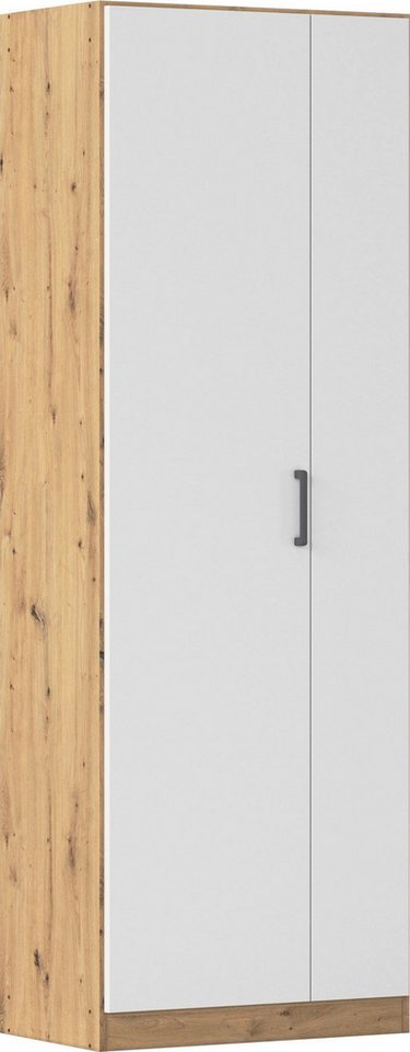 rauch Mehrzweckschrank Garderobe Kleiderschrank Schrank Schuhschrank Putzschrank MINOSA (Breiten 47/69/91/136 cm, Höhen 197/210 cm) In 4 Breiten mit vielen Einlegeböden für viel Stauraum MADE IN GERMANY von rauch