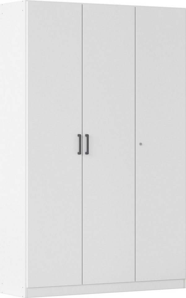 rauch Mehrzweckschrank Garderobe Kleiderschrank Schrank Schuhschrank Putzschrank MINOSA (Breiten 47/69/91/136 cm, Höhen 197/210 cm) In 4 Breiten mit vielen Einlegeböden für viel Stauraum MADE IN GERMANY von rauch